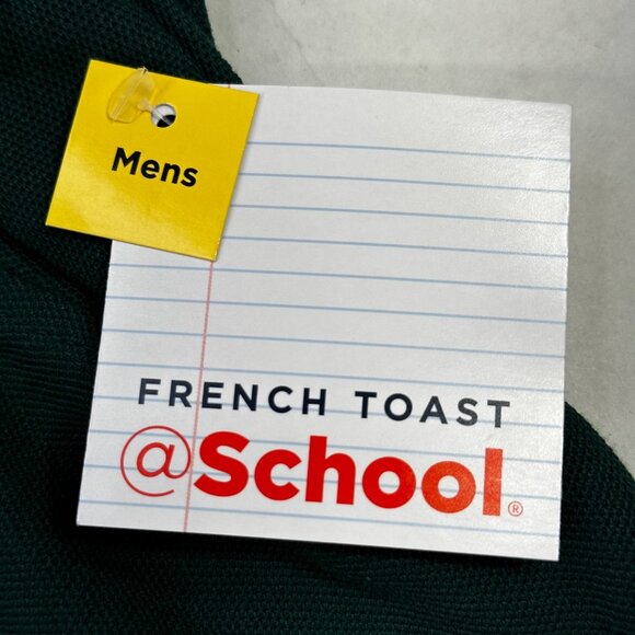 French Toast Men's Size XL Short Sleeve Sport Polo Academy Sports Outdoor Green - Picture 3 of 13